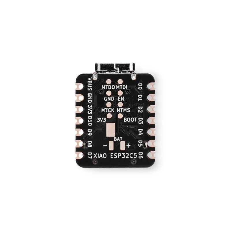 

Seeed XIAO ESP32-C5/ ESP32C5 first XIAO 2.4 GHz and 5 GHz dual-band Wi-Fi 6, Bluetooth 5 (LE), IEEE 802.15.4 (Zigbee, Thread)