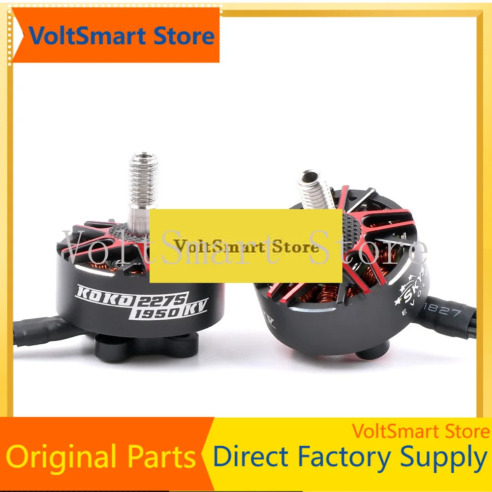 VoltS4PCS Skystars Race Spec 2275 1950KV 6S Brushless Motor For FPV RC Multicopter Racing Drone Parts DIY PARTS