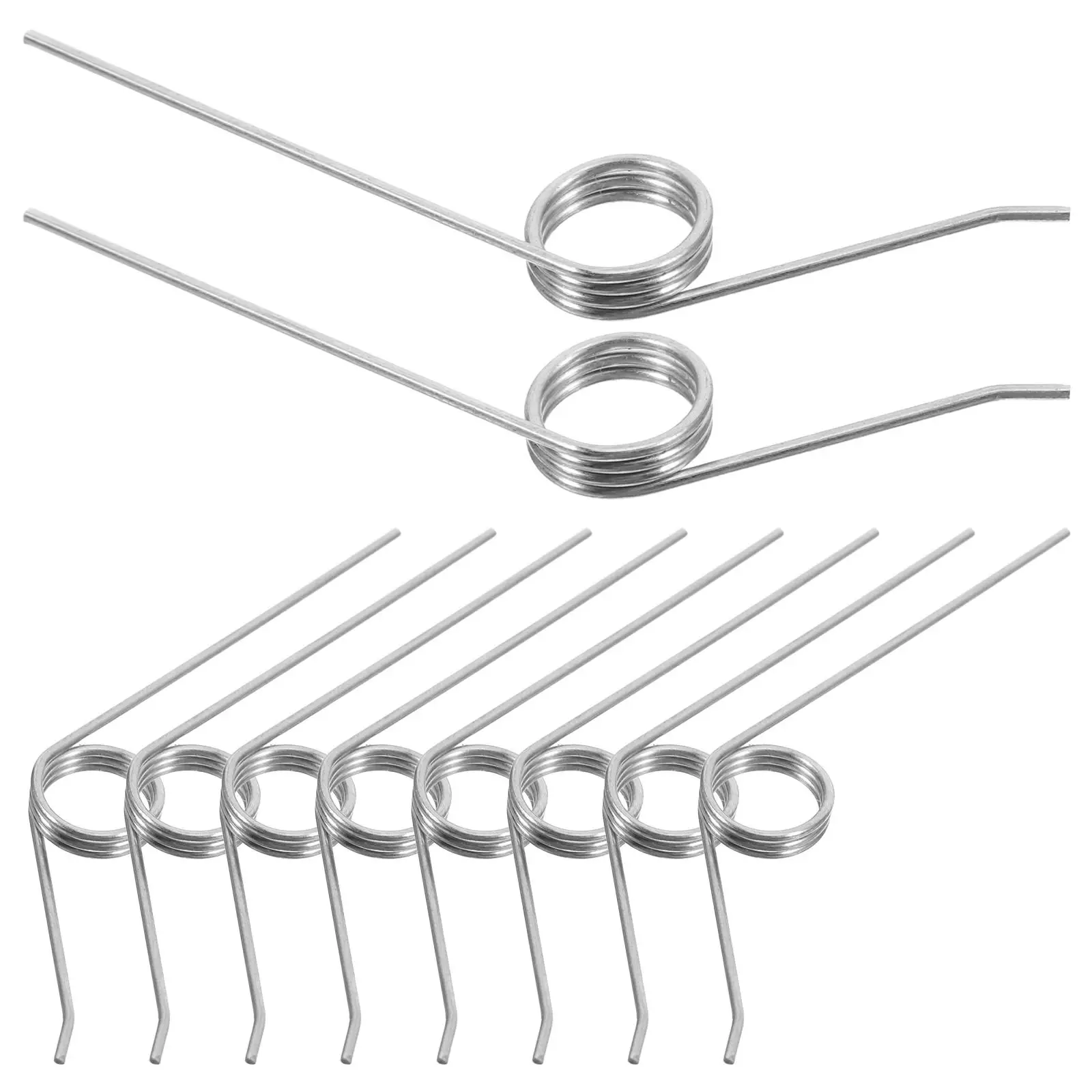 10 Pcs Trash Can Accessories Steel Smal Torsional Spring Stainless Mechanical Compression Springs