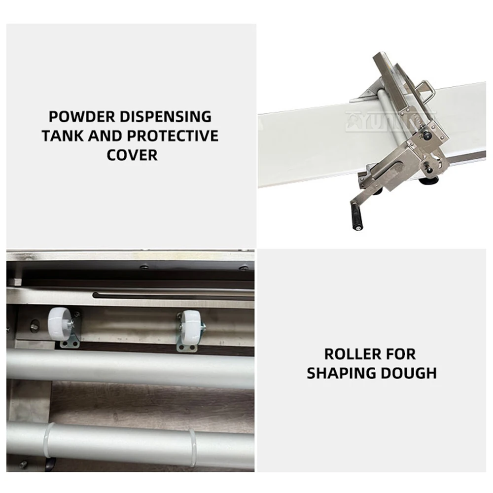 

2026 Folding manual puff pastry machine Hand-cranked puff pastry Horn sheath French tart crust Molding and Forming machine