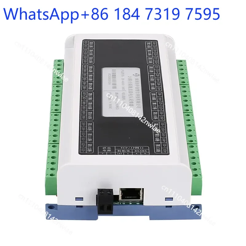 24 Channel High Precision Fully Isolated DC Current Voltage Collector Positive Negative Polarity Measurement RS485 Ethernet