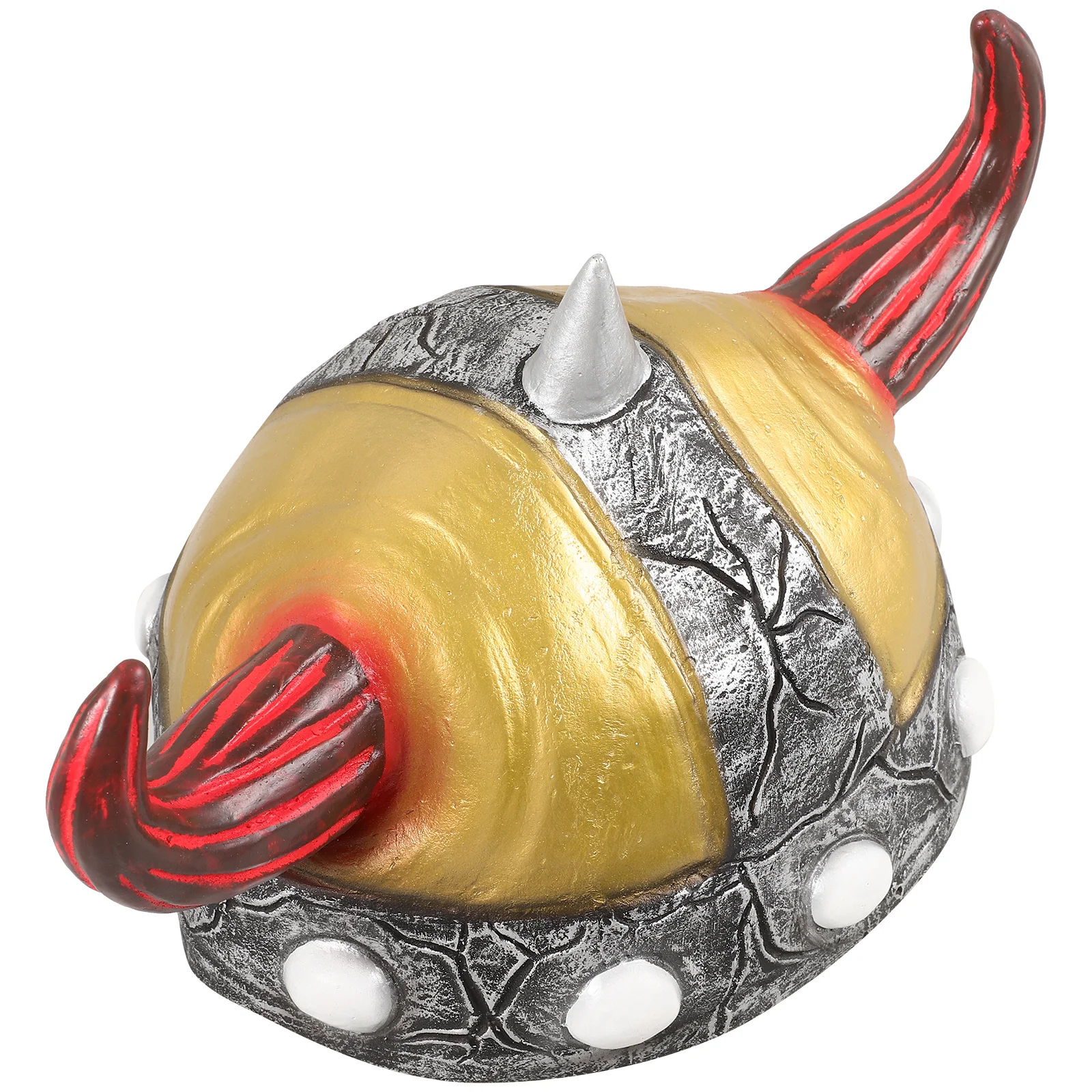 

Latex Ox Horn Hat 1 Piece Lightweight Comfortable Costume Headwear for Dress Up Parties Role Events Carnival Prop