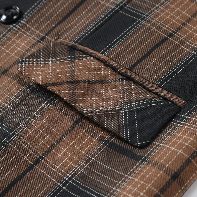 Деловой повседневный костюм в стиле стимпанк, жилет, мужской классический двубортный мужской клетчатый жилет для жениха, свадебный Colete для мужчин