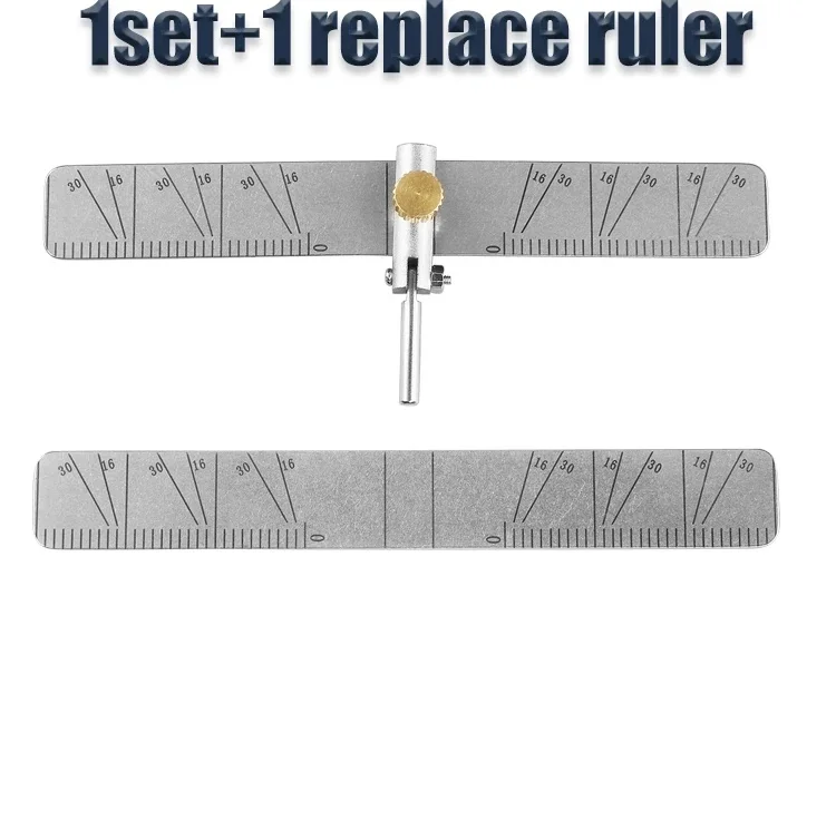 Dental Implant Locating Guide Surgical Planting Positioning Locator Angle Ruler Guage Autoclavable