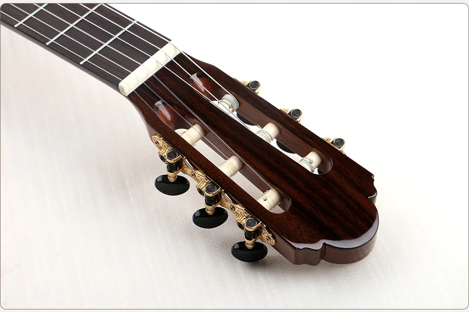 oriental cherry rosewood fingerboard handmade classical guitar solid wood cedar