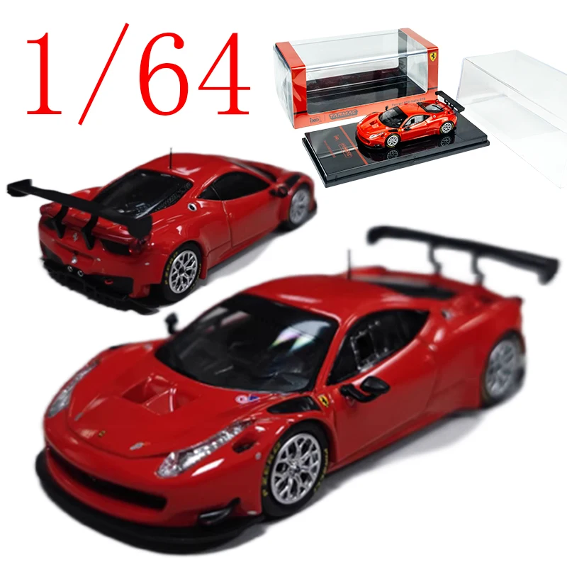 

TW Diecast 1/64 Ferrari Alloy Model Cars Ferrari 458 Italia GT3 Play Vehicles Toys for Boys Gift Original Box