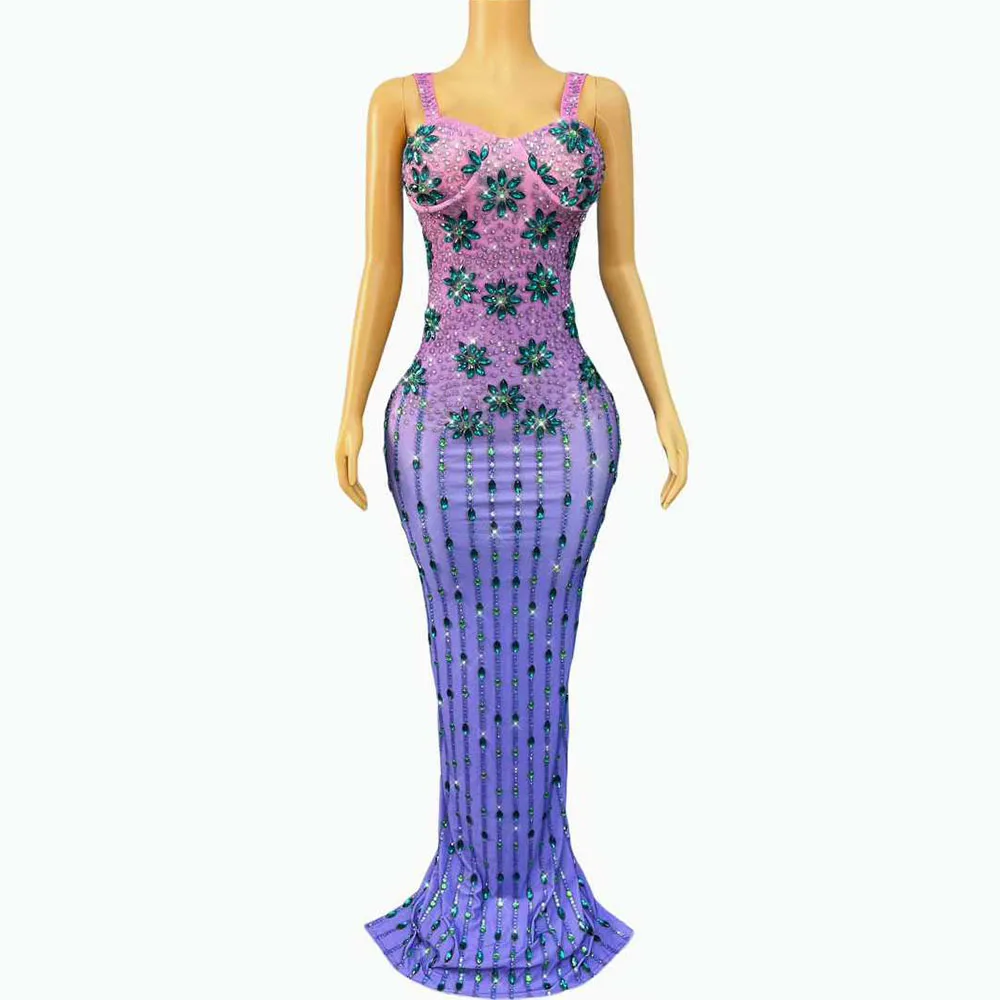 

Элегантный градиент цвета с блестящей отделкой стразами, подтягивающее платье на подтяжках, вечернее платье для дня рождения, выпускного вечера, красная ковровая дорожка, сценическая одежда