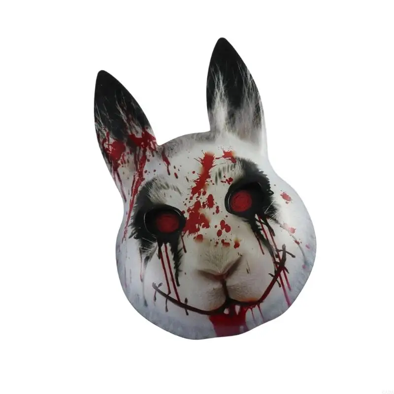 Anime réaliste Masque lapin anime trous ventilés Anime Con Cosplay Accessoire 6xda