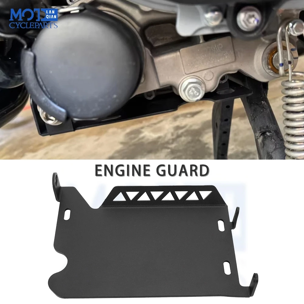 

Motorcycle Accessories For Zontes 368G/368E/368K 2024-2025-2026 Aluminium ENGINE SKID PLATE COVER Guard Engine Skidplate 368 K