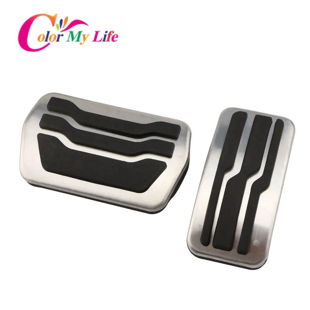 Stainless Steel Car Pedal Pads Pedals Cover for Ford Focus 2 3 4 MK2 MK3 MK4 RS ST 2005-2021 Kuga Escape 2009-2021