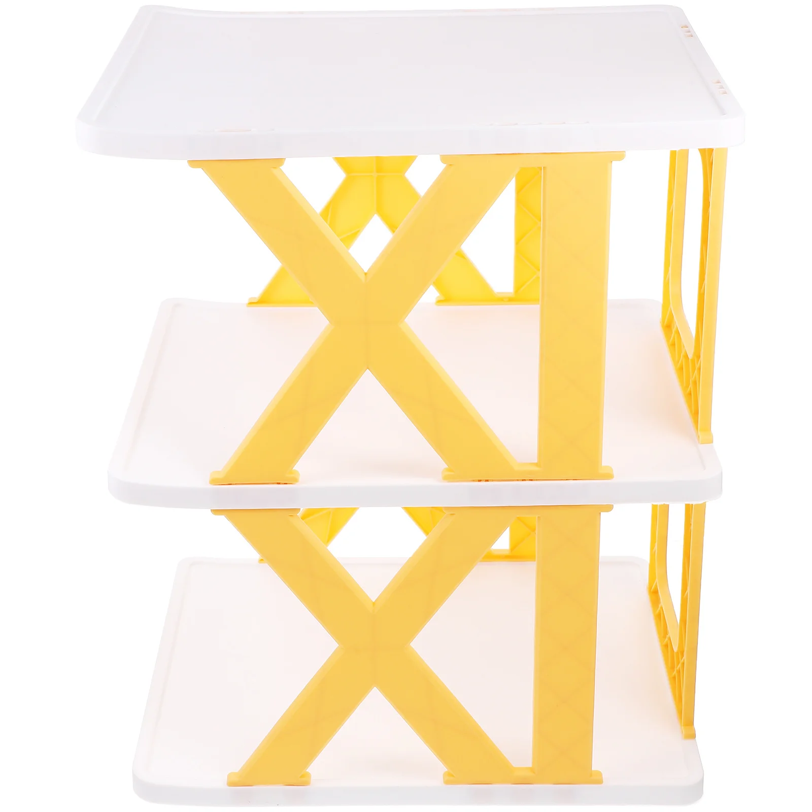 

Multi-Layer Shoe Rack Sturdy Space Saving Design Smooth Finish Foldable for Home Dorm Entrance Floor Storage Shoe Stand