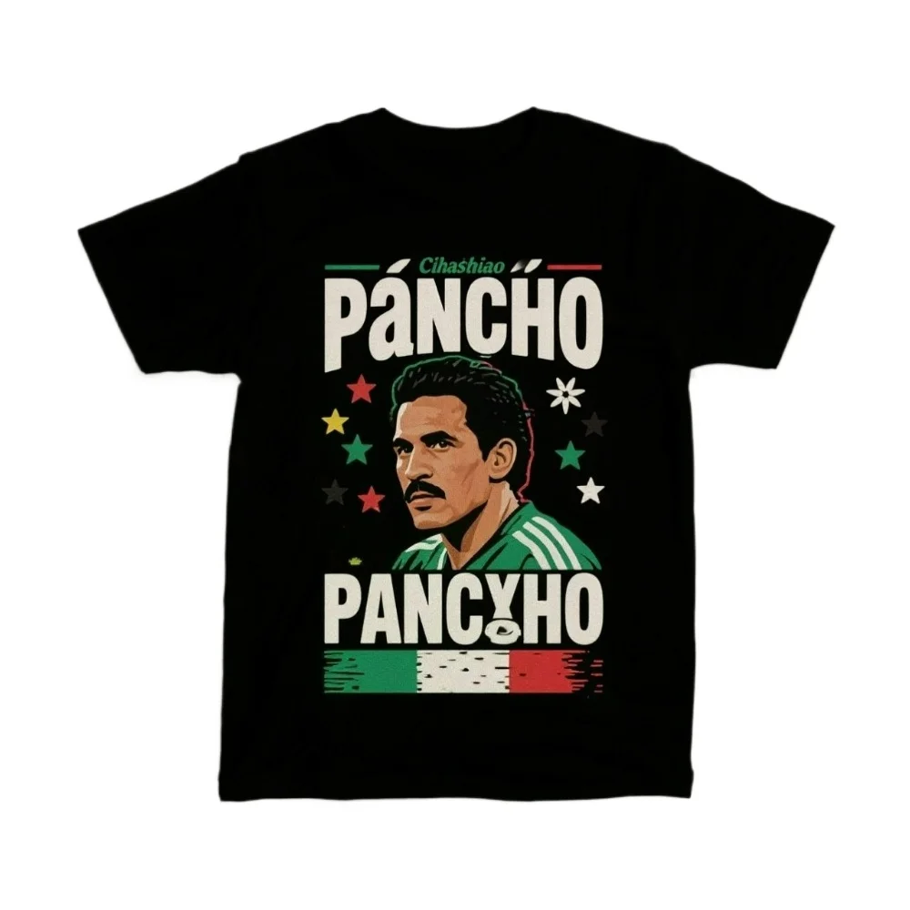 Fashion Chicano Mexico Pancho Villa T-Shirt. Summer Cotton Short Sleeve O-Neck Men's T Shirt New S-3XL