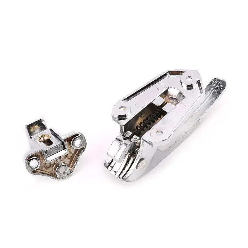 652F Reliable Metal Spring Loaded Pull Handle with Lock Upgrades for Enhances Security in Ovens & Refrigeration Units