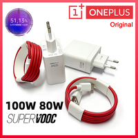 Original Oneplus SuperVOOC Charger Cargador 100W Phone Adapter EU 80W Fast Charging Cable One Plus 13s 13r 12 11 10 Nord 5 4 3