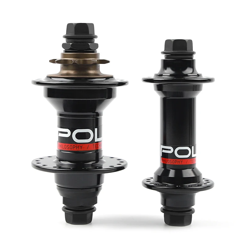 POLSO BH014 BMX Hub 100x3/8 110x3/8 BMX Front and 9T Rear Hubs 88 Sounds 4 Pawls Bike Parts