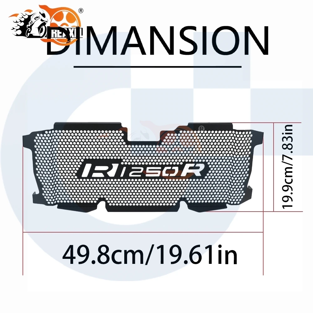 2025 For BMW R1250R Exclusive R 1250 R Sport R1250RS Motorcycle Radiator Grille Guard Protector Cover 2019-2021 2022 2023 2024