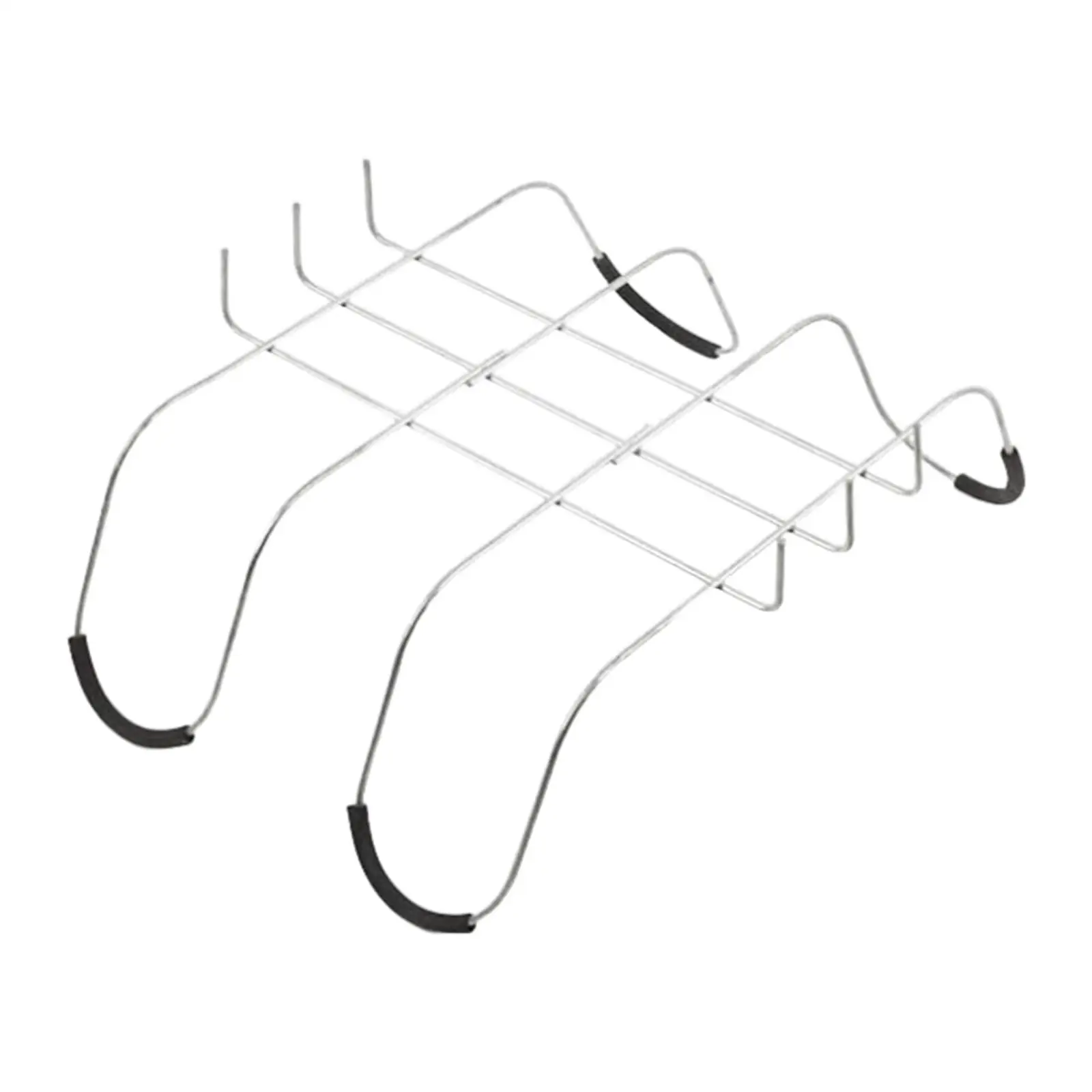 Tombstone Flower Saddle for Grave Headstone Memorial Holder Iron Wire Stand for Cemetery Decoration Flower Arrangement