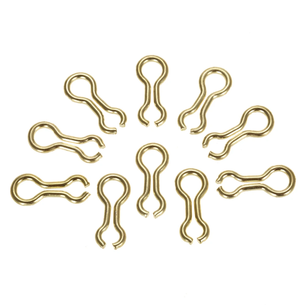 200PCS Messing Sinker Draht Auge für DO-IT Formen 15/17,5/2,5 cm Angeln Mithelfer Outdoor Angelgerät Werkzeuge Angeln – Detail 12