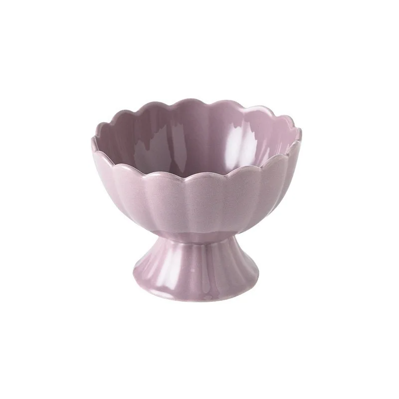 

Ceramic Tall Bowl, Ice Cream Snack Bowl, Hotel Restaurant Dim Sum Bowl