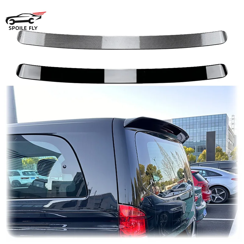 

2016 To Up For Mercedes Benz V ClassVito W447 V250 V260 Rear Window Spoiler Lip Wing Car Exterior Body Kit By ABS Gloss Black