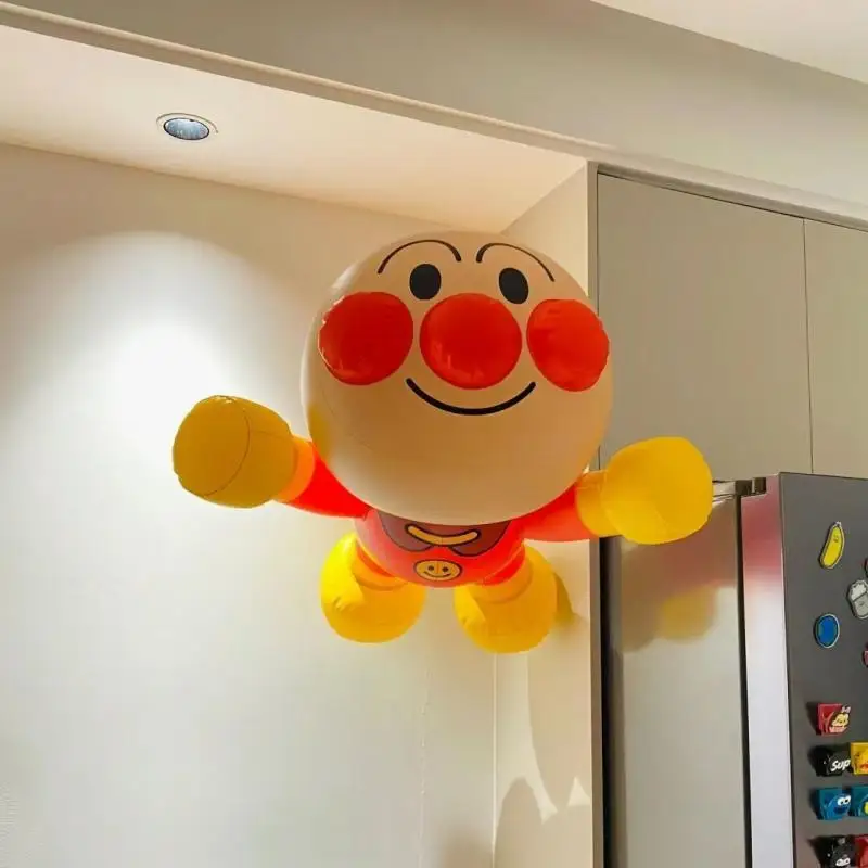 Japanese Anime Anpanman Large Hanging Inflatable Balloons Fitness Ball Bouncing Toy Room Decoration Children\'s Flying Toys