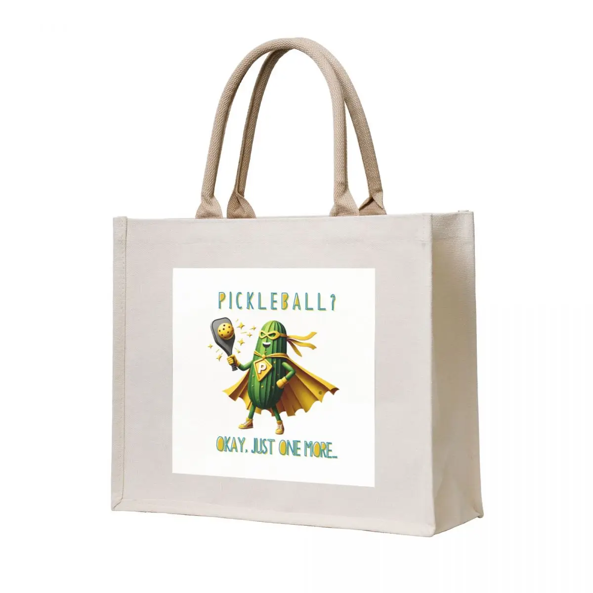 

Pickleball Okay, just one more... Tote Bag the tote bag cute tote bag shopper woman