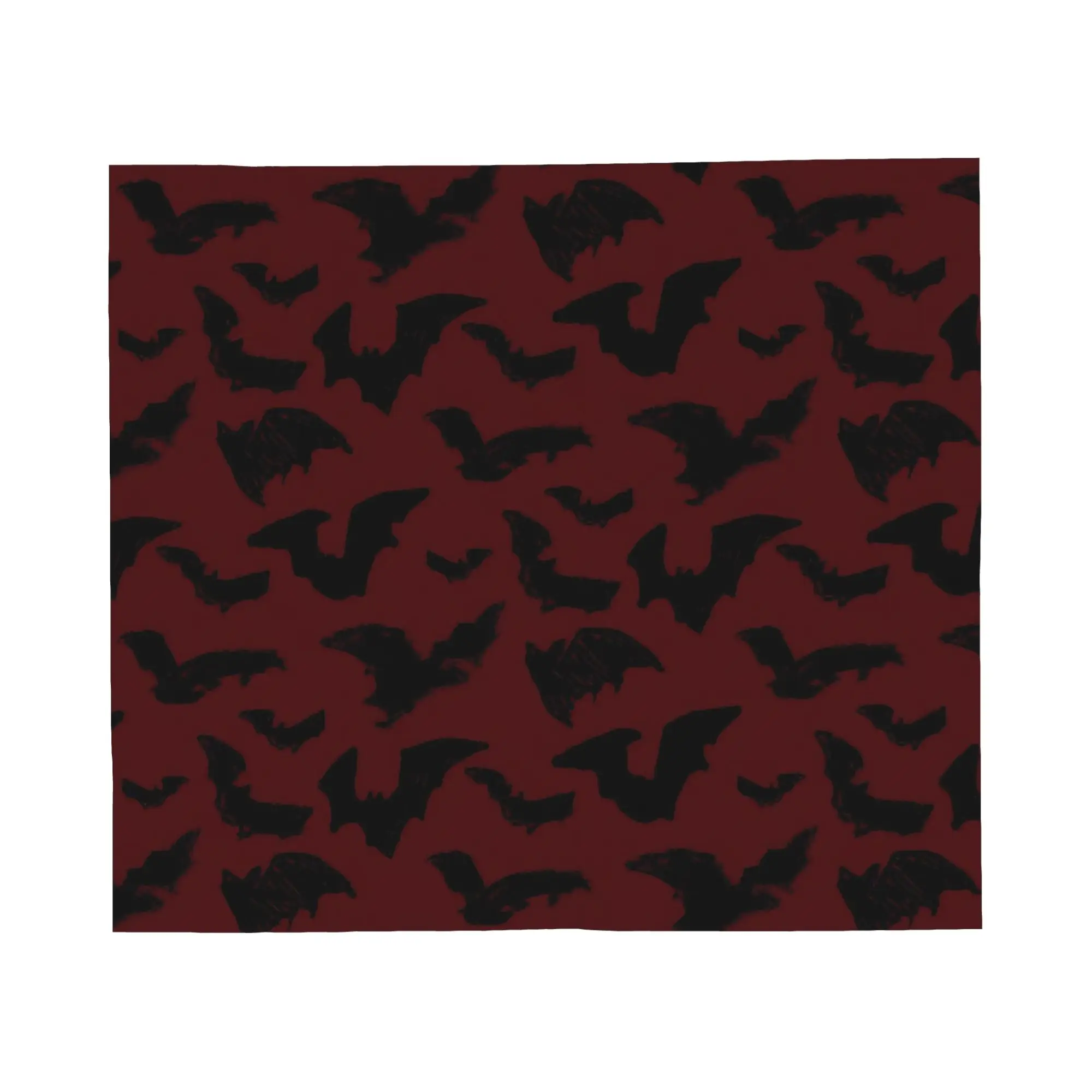 Bats Red Halloween Blankets  Fuzzy Throw Blankets Summer Air Conditioning Printed Soft Warm Bedspreads