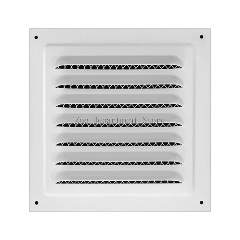 Aluminum Alloy Air Vent Grille Air System Net Cover Screen Exhaust Outlet Window Square Vent Heating Cooling Vents Plate view 5