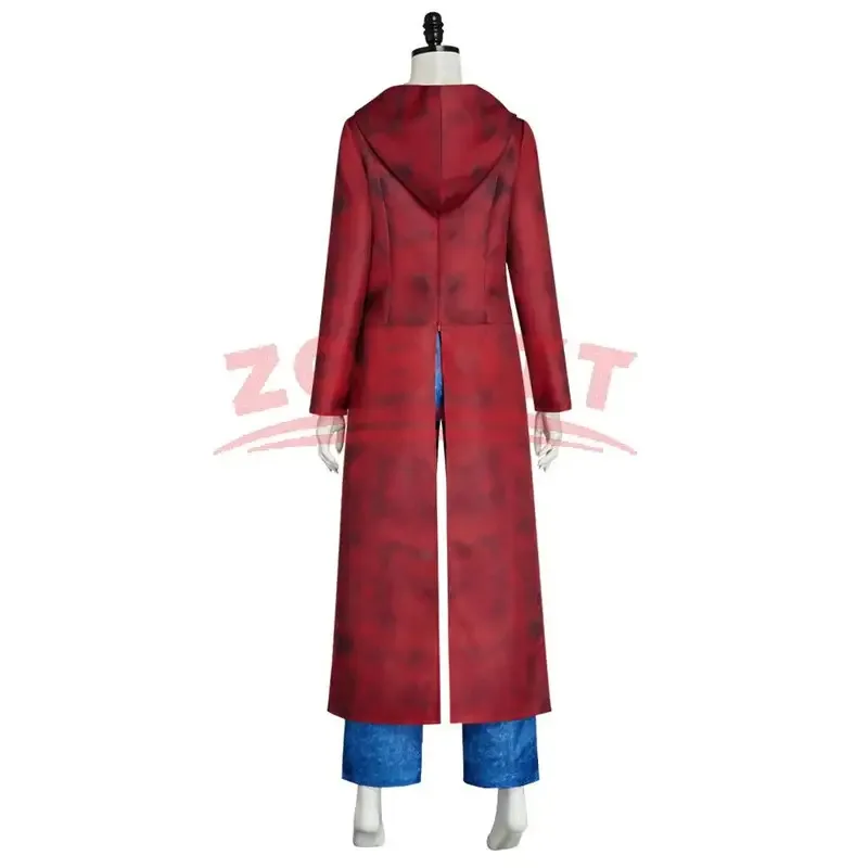 Saw Ghost Amanda Cartwright Halloween cosplay traje com capuz robe calças conjunto traje de festa de carnaval