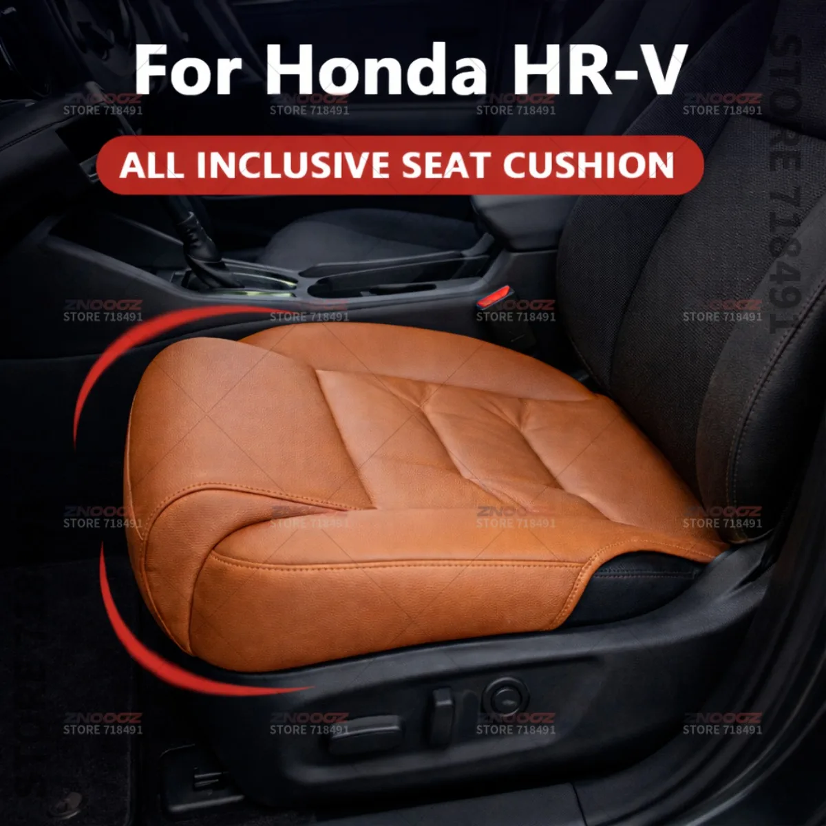 

Подушка-удлинитель для поддержки ног в сиденье автомобиля Honda HR-V, чехол на сиденье из пены с эффектом памяти, аксессуары для интерьера