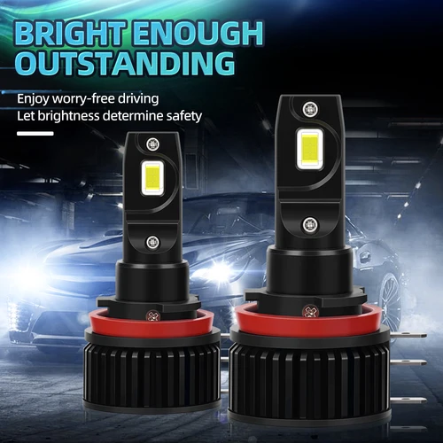 Imagen 2 del producto 300W H15 lámparas delanteras 30000LM Canbus sin Error bombillas de faros LED 6000K blanco Turbo faros de coche 12V Plug And Play luces de coche