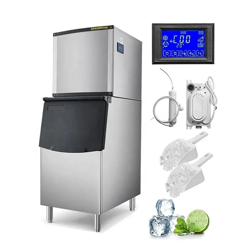 Good Price  80-400kg Automatic Cube Commercial Ice Maker Machine For Sale