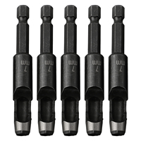 Leather Hole  Punch Hex  Shank Adapter  Electric Machine Hollow Punch For Drill Cardboard Leather    Belt Hole Punching