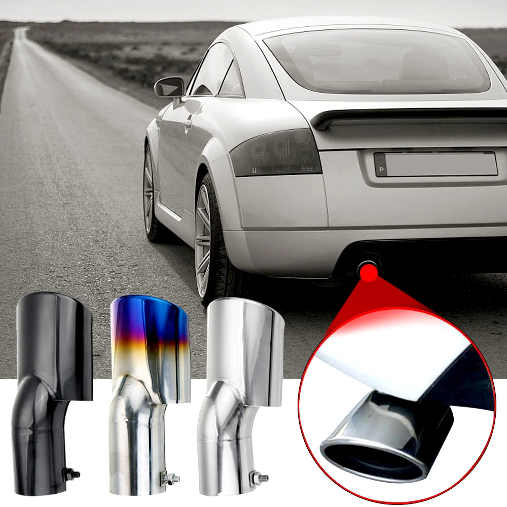 1Pcs Car Exhaust Tip for Honda Civic 10th Gen 4dr Sedan 2016 2017 Exterior Accessories Rear Exhaust Muffler Tip End Pipe