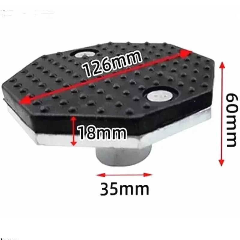 

1PC Rubber Tray Heightening Feet Plus High Leg Pads Shaft Diameter 35mm For Lift Car/ Hoist Machine