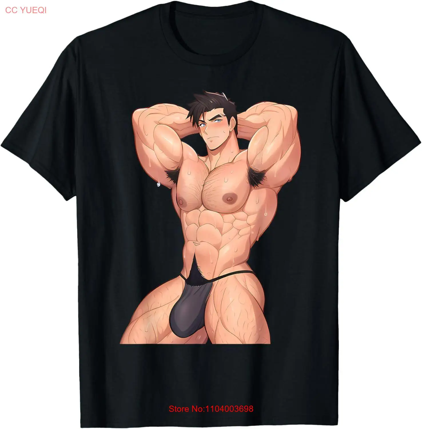 

Gay Erotic Yaoi Hot Guy T-Shirt