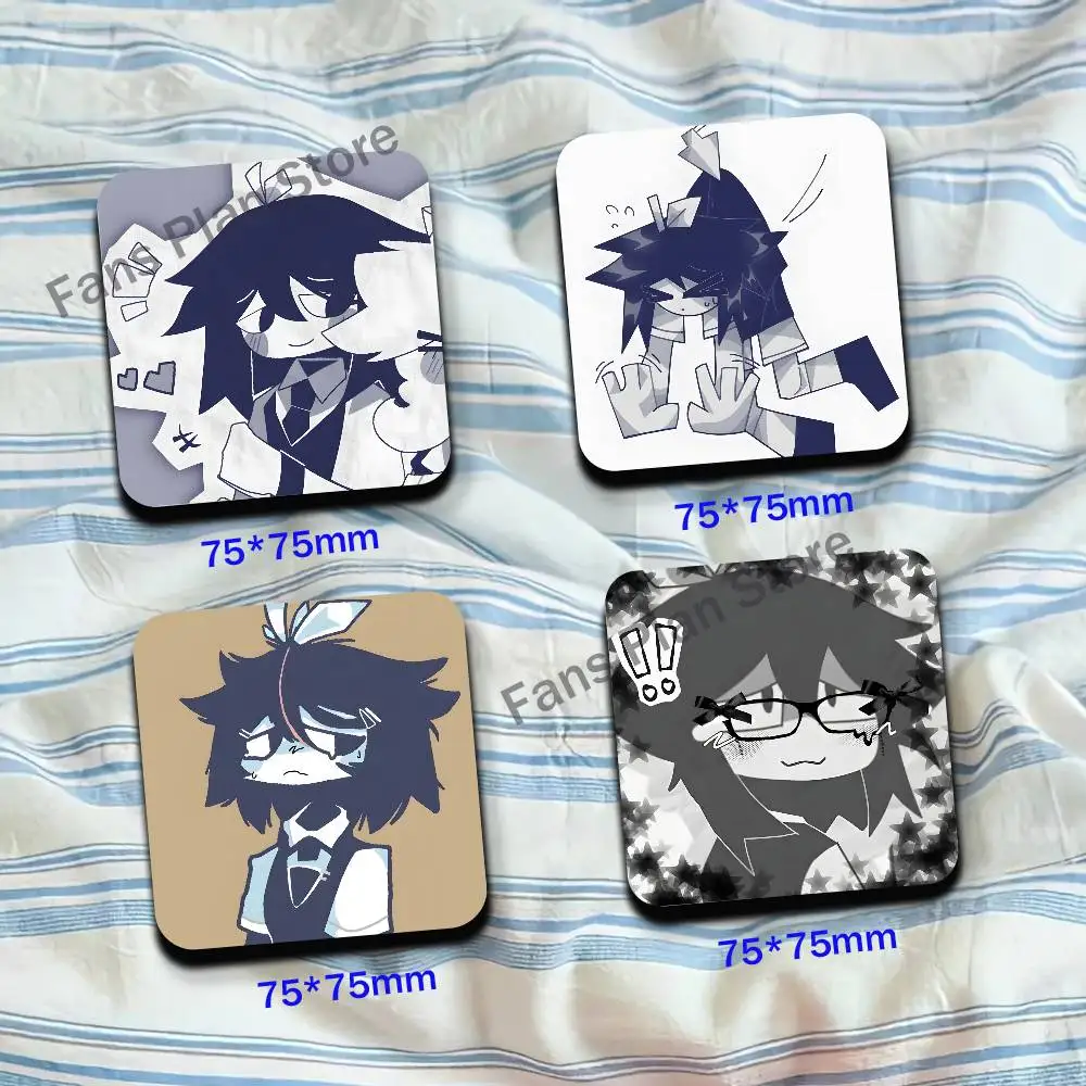 F-Fundamental Paper Education Abbie Cartoon Anime Refrigerator Magnets Soft Magnetic Heat Transfer Refrigerator Magnets Gift