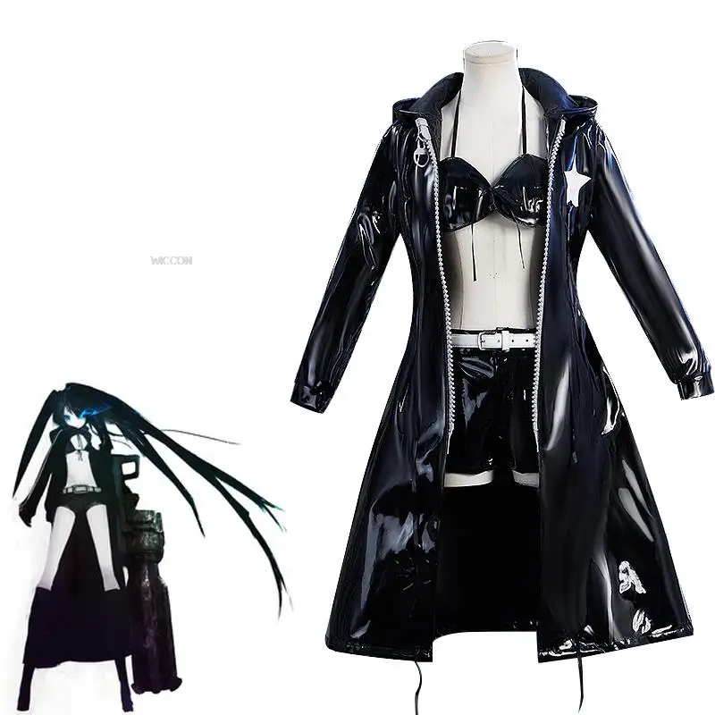 

Black Rock Shooter Cosplay Anime Black Rock Shooter Women Cosplay Black Rock Shooter Costume Cosplay Uniform