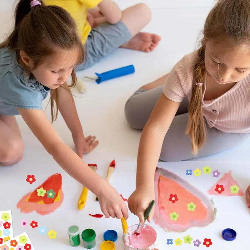 490-5000 قطعة ملصقات مكافأة صغيرة للأطفال الفصول الدراسية الكرتون الزهور نجوم الإبهام حتى ملصقات حافز الرسم البياني السلوك التسمية هدية #4