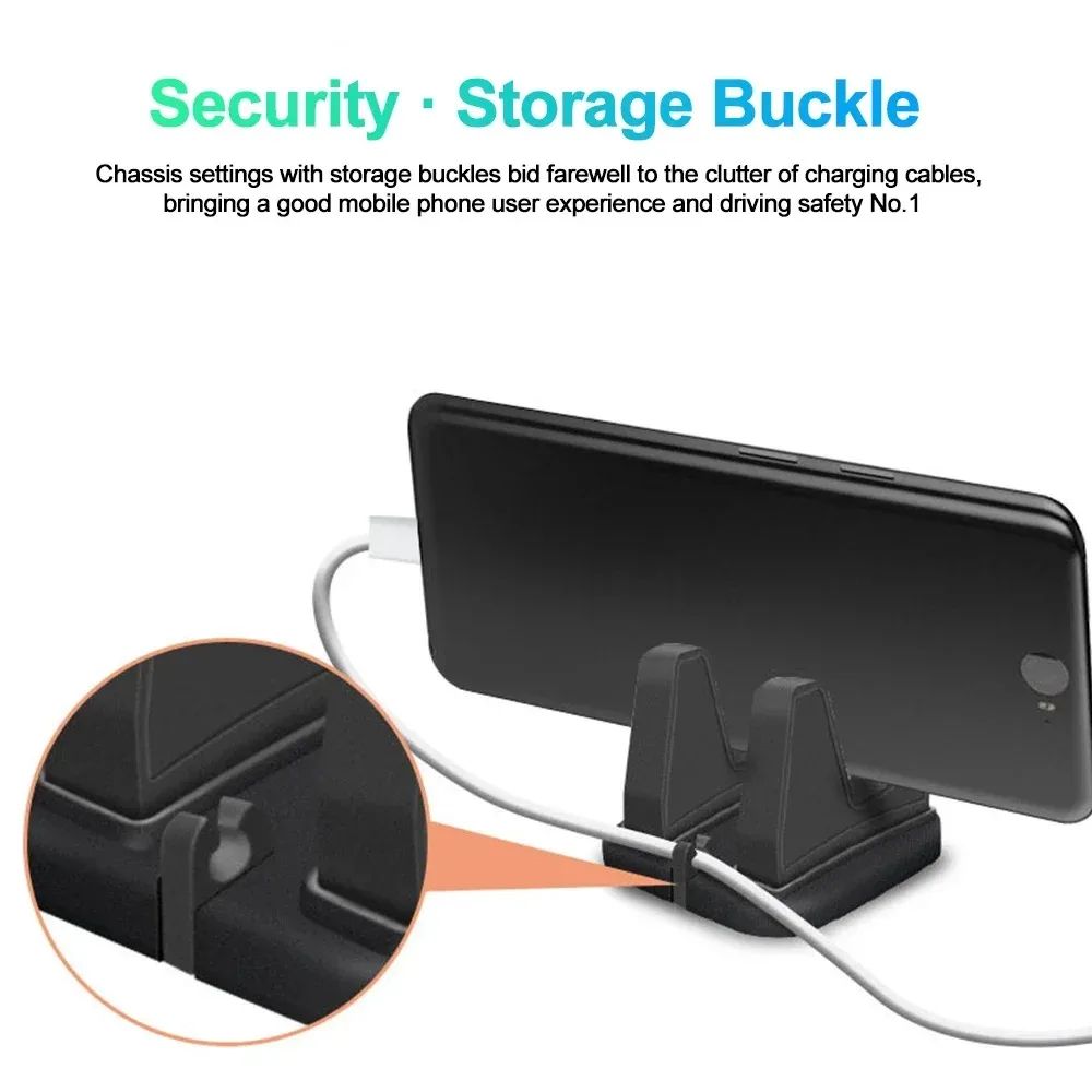 360 Degree Rotating Car Cell Phone Holder Dashboard Adhesive Universal Holder for Cell Phones Car Accessories Mounting Bracket image 5
