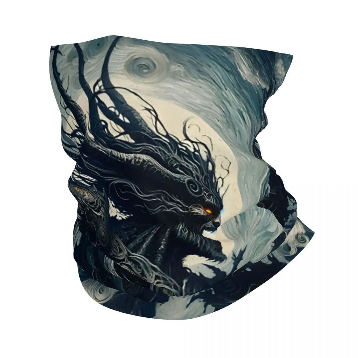 Grappige B-Zwarte Mythe Wu Kong Bandana Nek Gaiter Motorcross Gezichtsmasker Bivakmuts Wandelen Unisex Volwassen Winter