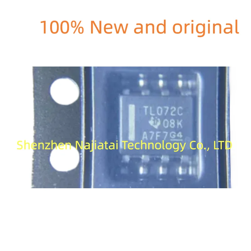 

20PCS/LOT 100% New Original TL072CDR TL072C SOP8 IC Chip