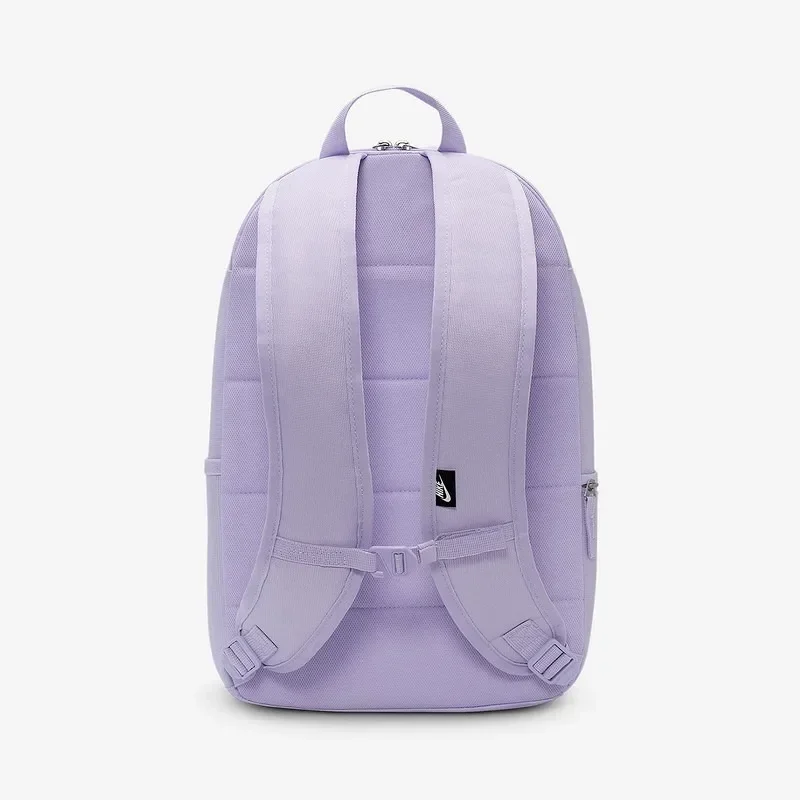 Nike Unisex 2025 Autumn New Purple Backpack Adjustable Strap Multi Compartment School Laptop Daypack DB3300-515