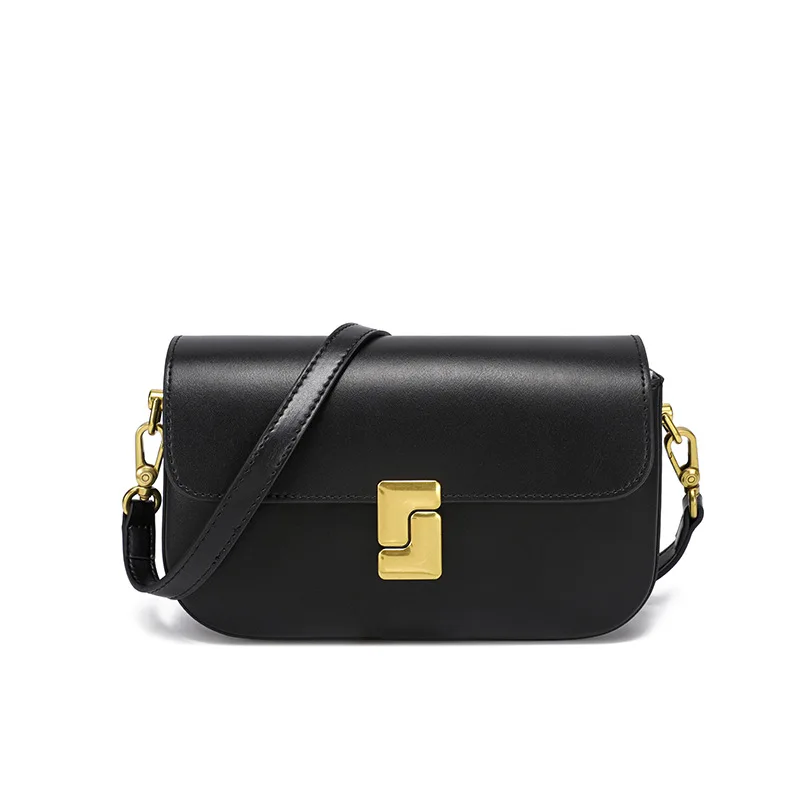 حقائب صغيرة أنثى مربع حقيبة جلدية رفرف 2026 نمط جديد حقيبة ساعي أنثى حقيبة كتف متعددة الاستخدامات حقائب عادية للنساء C078 #4