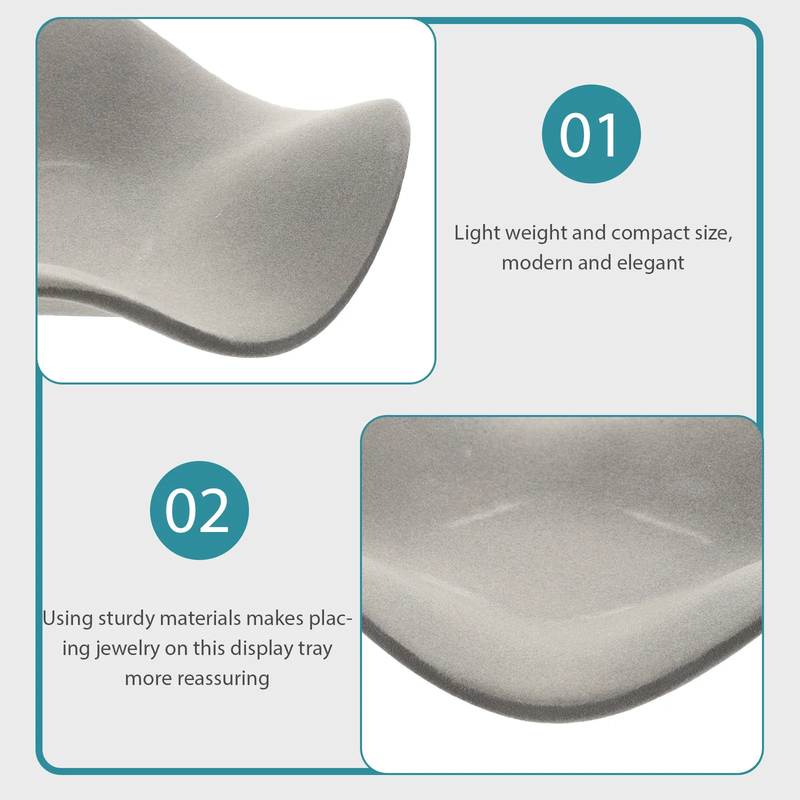 

Подставка для украшений с гладкой поверхностью и прочной конструкцией, легкий и компактный дизайн для демонстрации серег, колец, ожерелий, для дома