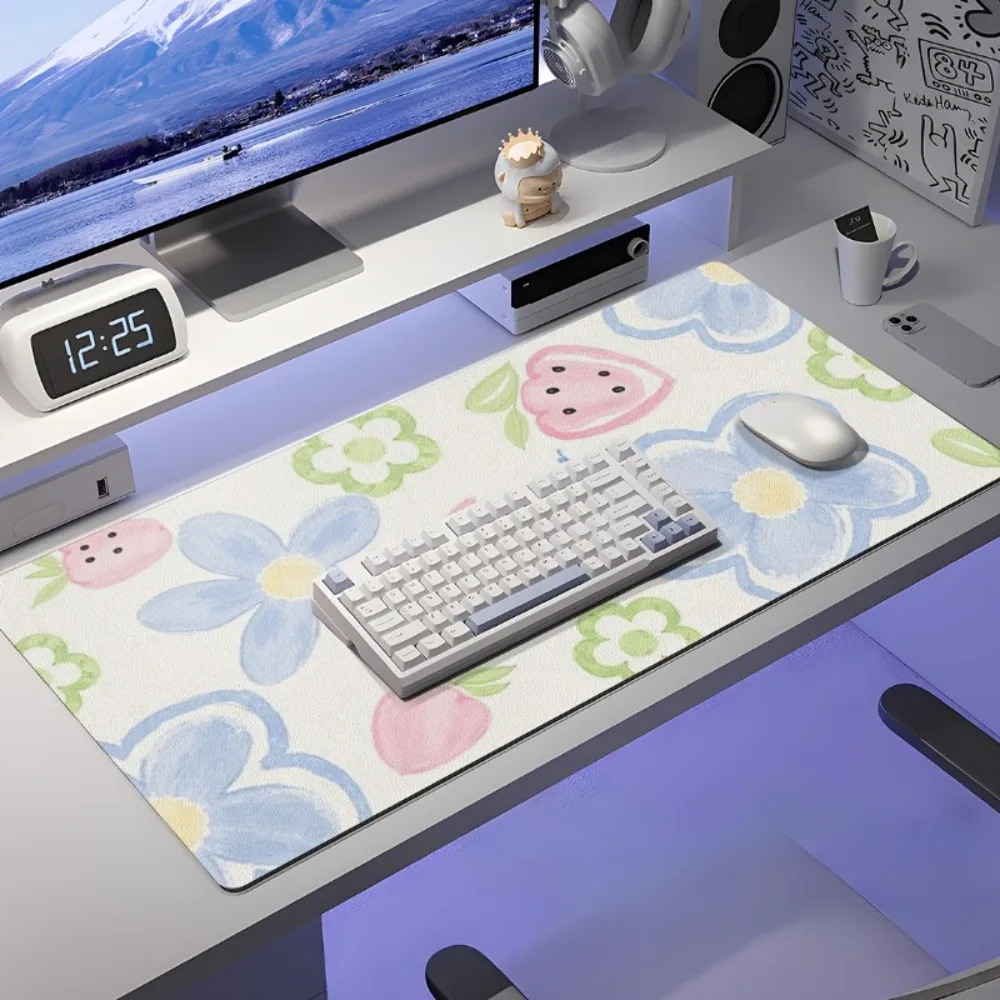Computer mouse pad, extra-large office keyboard pad, dormitory study desk pad one piece mouse pad alfombrilla de mouse