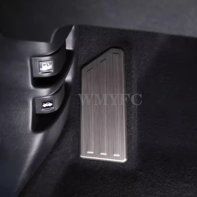 Car Foot Rest Footrest Pedal Cover Trim Decoration Frame  Interior Accessories For Honda CR-V e:HEV PHEV 2023 2024