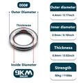 4.4mm 2.5mm 50kg