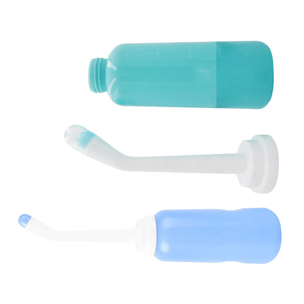 

2Pcs Portable Bidet Sprayer Women Private Parts Cleaner Travel Personal Hygiene Manual Pressure Reusable Postpartum Pregnancy