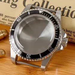 40MM NH35 Watch Accessories Vintage Case Dome Acrylic Glass For NH35 NH36 Movement Watch Case For Retro Submariner